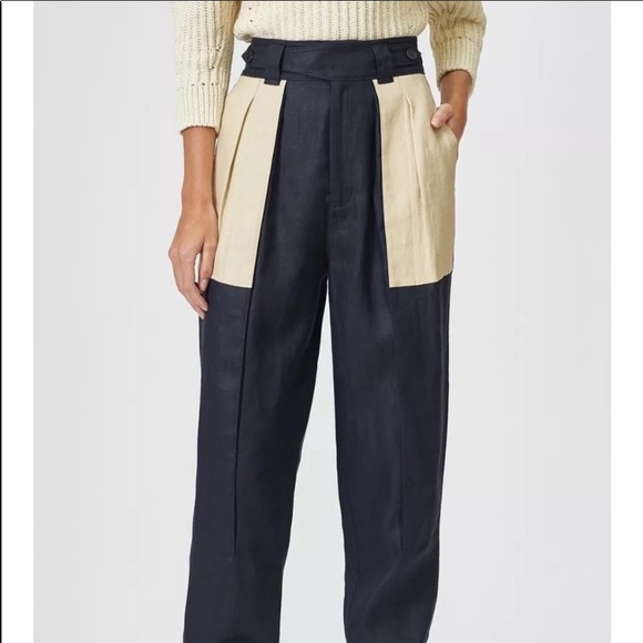 NWT Equipment blocked Asila Trouser - Picture 3 of 5